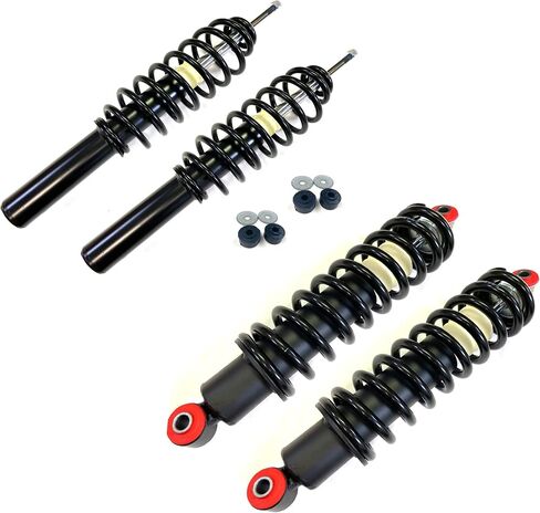 Full Set of 4 Coil-over Shock Absorbers Compatible With John Deere Gator Gator XUV620i XUV850D 4x4 Diesel - OEM Replacement in Saudi Arabia