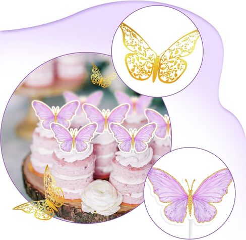 Butterfly Decorations for Girls, Pink Butterfly Themed Birthday Decorations Party Supplies with Balloon Arch Kit Backdrop Banner Foil Balloons Wall Decor, Princess Baby Shower Bday Party in Kuwait