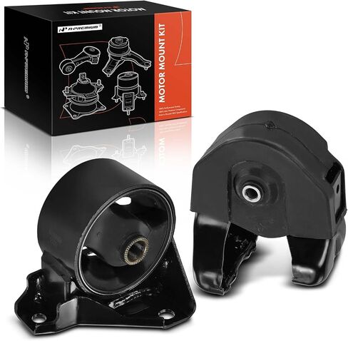A-Premium 2PCS Front and Rear Engine Motor Mount Set Compatible with Kia Optima 2006-2010, Rondo 2007-2012, Magentis 2007-2010, 2.4L 2.7L, Replace# 219302G400, 219102G100 in Saudi Arabia