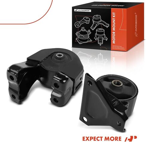 A-Premium 2PCS Front and Rear Engine Motor Mount Set Compatible with Kia Optima 2006-2010, Rondo 2007-2012, Magentis 2007-2010, 2.4L 2.7L, Replace# 219302G400, 219102G100 in Saudi Arabia