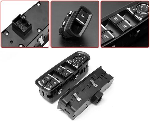 Electric Master Control Power Lifter Window Switch for Porsche Panamera Cayenne Macan 2011-2016(Model B) in Saudi Arabia