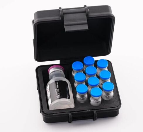 Vial Guard (1 Item) Storage Case for 3ml Vials | Hard Case Holds 10 3ml Vials 30 ml Water - Peptide - GLP1 in Saudi Arabia