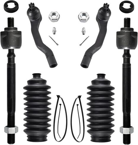 4pcs Front Steering Kit for Acura EL Honda Civic 1996-2000, Tie Rod End Inner and Outer Complete Kit in Saudi Arabia
