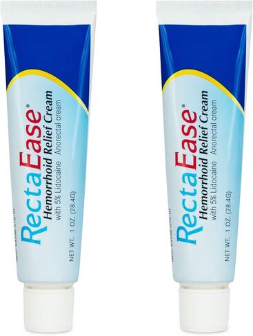 (2 Pack) 5% Lidocaine Hemorrhoid Relief Cream 1 oz Tube, Anorectal Cream, Rapid Numbing Relief, Hemorrhoid Treatment from Itch and Burn in Saudi Arabia