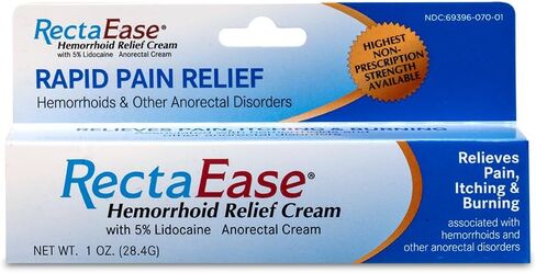 (2 Pack) 5% Lidocaine Hemorrhoid Relief Cream 1 oz Tube, Anorectal Cream, Rapid Numbing Relief, Hemorrhoid Treatment from Itch and Burn in Saudi Arabia