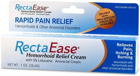 (2 Pack) 5% Lidocaine Hemorrhoid Relief Cream 1 oz Tube, Anorectal Cream, Rapid Numbing Relief, Hemorrhoid Treatment from Itch and Burn in Saudi Arabia