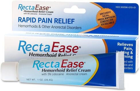 (2 Pack) 5% Lidocaine Hemorrhoid Relief Cream 1 oz Tube, Anorectal Cream, Rapid Numbing Relief, Hemorrhoid Treatment from Itch and Burn in Saudi Arabia