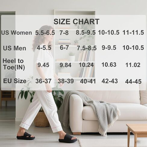 Pillow Slippers for Women and Men Quick Drying Shower Slippers Bathroom SandalsNon Slip Thick Sole Ultra Cushion in Saudi Arabia