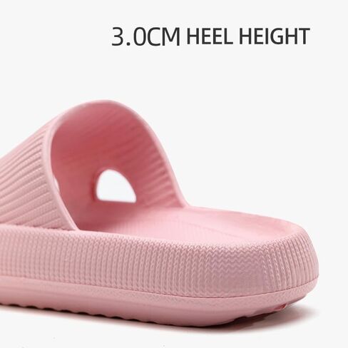 Pillow Slippers for Women and Men Quick Drying Shower Slippers Bathroom SandalsNon Slip Thick Sole Ultra Cushion in Saudi Arabia