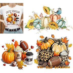 الحديد الهالوين على بقع ملصقات نقل الحرارة خدعة اليقطين أو علاج ملصقات لطيفة لزخارف الملابس 6 أوراق الحديد على شارات فينيل زين in Kuwait