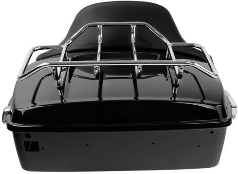 TCMT King Motorcycle Trunk Box Backrest Two-Up Mounting Luggage Rack Fit For Harley 2009-2013 Touring Road Street Electra Glide Road King Pack in Saudi Arabia
