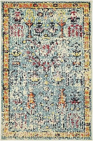 Rugs.com El Paso Collection Rug - سجادة متوسطة الحجم باللون الوردي بطول 6 أقدام مثالية للممرات والمداخل in Kuwait