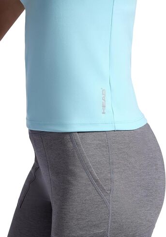 Head Womens Medium-Impact Everyday Bra Tank Top, Slim Fit, Stretch Midweight Material, Moisture-Wicking in Saudi Arabia