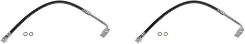 2X Front Brake Line Brake Hose Front Brake Hydraulic Hose For Ford F-250 1984 1985 1986 1987 1988 1989 1980 1981 1982 1983 For Ford F-350 1984 1985 1986 1987 1988 1989 1980 1981 1982 1983 in Saudi Arabia