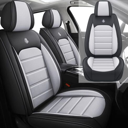 Leather Car Seat Covers for Porsche Macan 2015-2024,Waterproof Soft Seat Covers,Interior Accessories Seat Covers Protector Airbag Compatible(5pcs Black&Red Standard) in Saudi Arabia