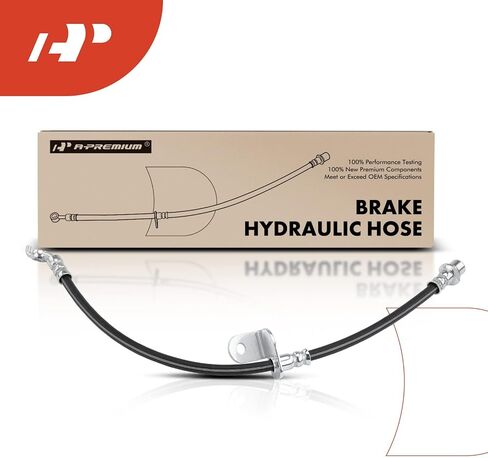 A-Premium Brake Hydraulic Hose Compatible with Toyota and Pontiac Models - Corolla 2009-2019, Matrix 2009-2013, Vibe 2009-2010 - Replace# 90947A2023 in Saudi Arabia