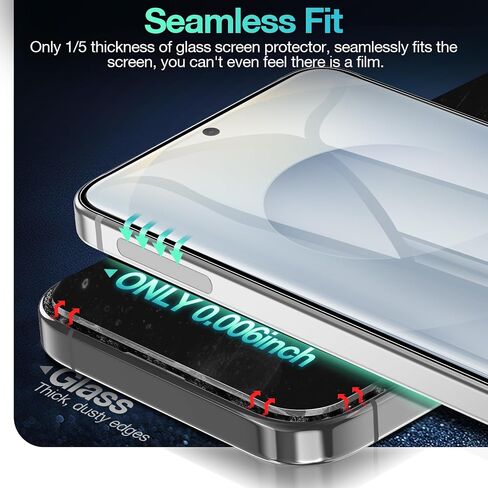 [3+3 Pack Hydrogel Film Screen Protector for iPhone 15 Pro Max(NOT Glass) with Tempered Glass Camera Lens Protector, Soft TPU Transparent Protective Screen Protector Film in Kuwait