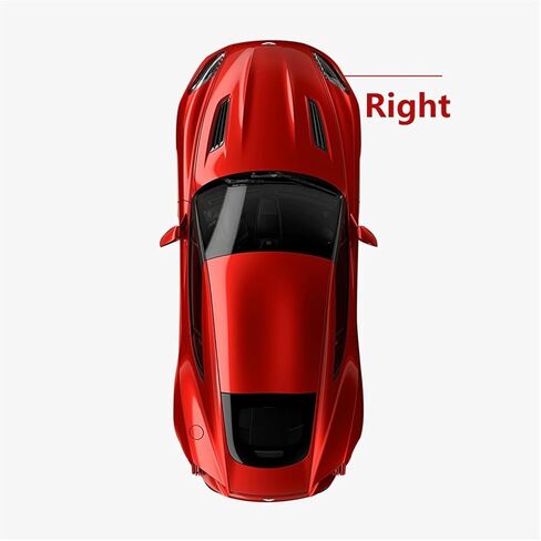 Car Front Headlight Glass Cover Compatible for VW Golf 7 MK7 GTI 2014 2015 2016 2017 Plexiglass Headlamp Transparent Glass Cover(Right) in Saudi Arabia