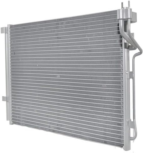 For Hyundai Sonata 2020 2021 2022 2023 A/C Condenser | 13.16 In. Height | Block Fitting | w/Receiver/Dryer | Parallel Flow Condenser | 2.0L | Hybrid | Replacement For HY3030192 | 97606-L5000 in Saudi Arabia