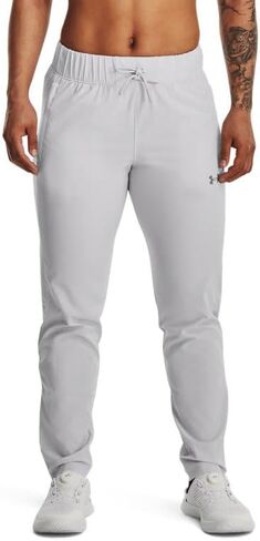 Under Armour Womens Squad 3.0 Warm-Up Pants - Water Resistant with Enhanced Breathability XL Black-White in Kuwait