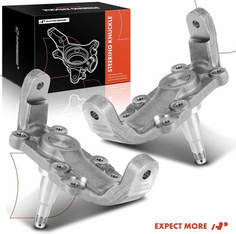 A-Premium 2 x Front Suspension Level Kit, 2" Drop Spindles, Compatible with Chevrolet Bel Air, One-Fifty Series, Two-Ten Series, Nomad, Sedan Delivery, Del Ray & Oldsmobile 88, 98, Deluxe Super 88 in Saudi Arabia