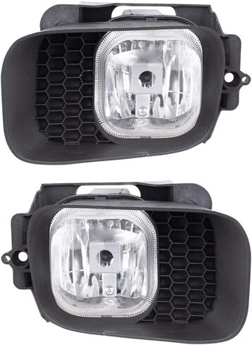Brock Replacement Driver and Passenger Fog Lights Lamps Compatible with 2004-2005 Ranger Pickup Truck 4L5Z 15200 BB 4L5Z 15200 BA in Saudi Arabia
