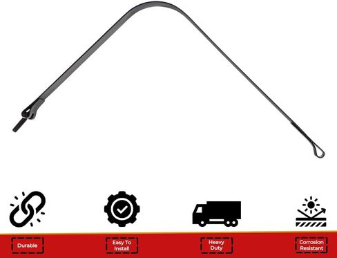 منتجات Mytee 2 حزمة من حزام دعم خزان الوقود مع دعامة خطوة لـ Freightliner A03-33883-005، A0333883005 - حزام خزان الوقود الفولاذي المقاوم للتآكل in Saudi Arabia