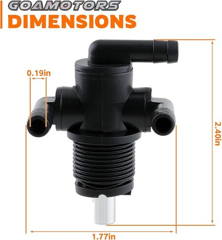 5432559 Fuel Tank Valve Petcock 3 Way with Screw Nut Knob Compatible with Polaris Xplorer 500 Xpedition 325 425 Worker 335 500 Sportsman 700 600 500 400 335 Magnum 500 330 325 Ranger 500 in Saudi Arabia