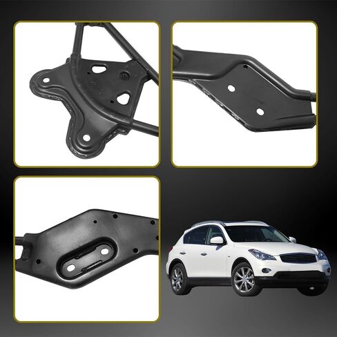 دعامة دعامة للإطار الفرعي الأمامي من SecosAutoparts متوافقة مع Infiniti Ex35 G25 M37 G37 AWD 2006-2013 استبدال # 544B2-EG300 544B2EG300 in Saudi Arabia
