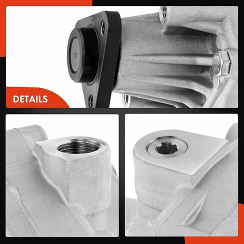 A-Premium Power Steering Pump, Compatible with Audi A6 1995-1997, A6 Quattro 1995-1998, 100 (Quattro) 1992-1994, V6 2.8L, Replace # 048145155FX in Saudi Arabia