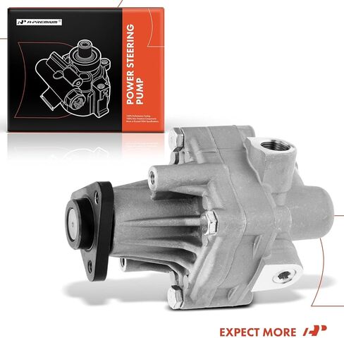 A-Premium Power Steering Pump, Compatible with Audi A6 1995-1997, A6 Quattro 1995-1998, 100 (Quattro) 1992-1994, V6 2.8L, Replace # 048145155FX in Saudi Arabia