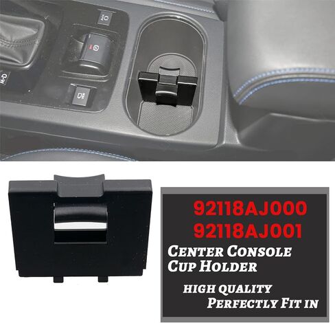 SOYATER 92118AJ001 92118AJ000 حامل أكواب وحدة التحكم المركزية مقسم متوافق مع سوبارو فورستر 2014-2022 ليجاسي أوت باك 2010-2014 in Kuwait