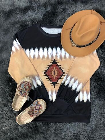 Women's Crewneck Long Sleeve Sweatshirts Fashion Spring Pullover Sweater Top 2025 Winter Causal Trendy Outfits in Saudi Arabia
