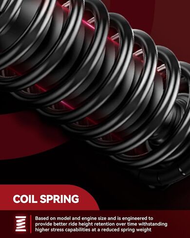 Front Struts with Coil Spring Shocks Absorber Replacement for Forester 2009-2013, Struts with Coil Spring Shocks Absorber 172678+172679 2 PCS in Saudi Arabia