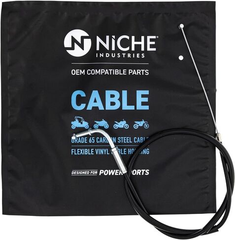 NICHE Push Pull Throttle Cable Set for Kawasaki Ninja ZX6 ZX6R ZX600 54012-0013 54012-0012 in Saudi Arabia