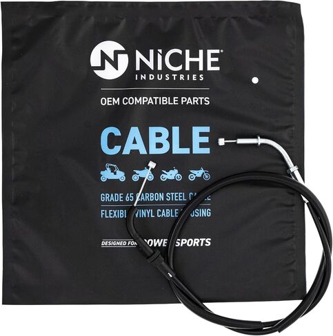 NICHE Push Pull Throttle Cable Set for Kawasaki Ninja ZX6 ZX6R ZX600 54012-0013 54012-0012 in Saudi Arabia