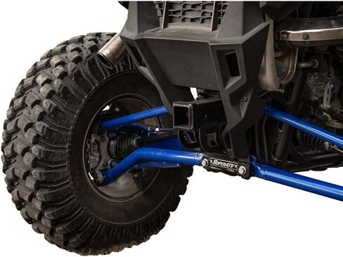 وصلة استقبال خلفية SuperATV لعام 2020+ Polaris RZR PRO XP/PRO XP 4 | أسود | يناسب المرفقات القياسية مقاس 2 بوصة | يتضمن دبوس Cotter ودبوس ربط | أقصى قدرة سحب 1500 رطل in Saudi Arabia