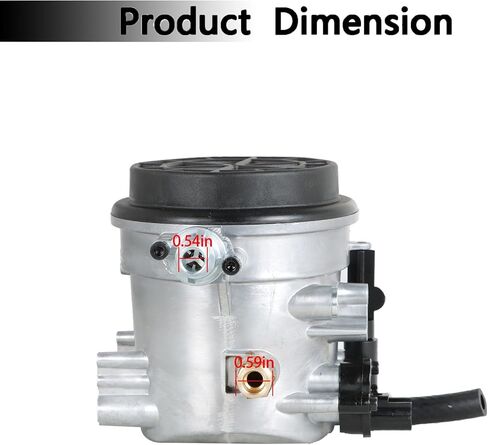 استبدال مبيت مرشح التدفق العالي ل 7.3L 1999-2003 Powerstroke الديزل F81Z-9155-AC F81Z9155AC FG1057 FG-1057 in Saudi Arabia