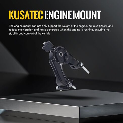 مجموعة حامل محرك المحرك وناقل الحركة 4 قطع من KUSATEC متوافقة مع Pontiac Vibe 2009 2010؛ تويوتا كورولا ماتريكس 2009 2010 2011 2012 2013، بديل لـ A62015 A62023 A62027 A62022 in Saudi Arabia