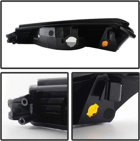 ACANII-For 2002-2006 Chevy Avalanche 1500 2500 w/كسوة الجسم غطاء مصد أسود أضواء إشارة مصابيح يسار + يمين in Saudi Arabia