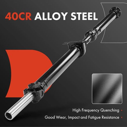 A-Premium Rear Complete Driveshaft Drive Shaft Prop Shaft Assembly Compatible with Nissan Frontier 2007-2017 4.0L, 73.3 Inch BedLength, Crew Cab Pickup, 4WD, Automatic Trans, 139.9 inch Wheelbase in Saudi Arabia