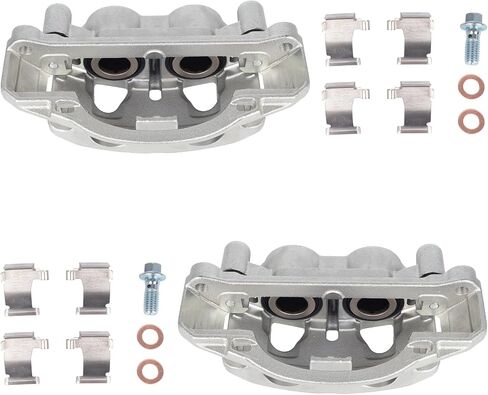Autoround 18B5303 18B5302 Front Brake Caliper Assembly with Bracket fit for Chevy Suburban 2016-2019/ Silverado Sierra 2500 3500 HD 11-19/ Suburban 3500 HD, GMC Sierra 2500 3500 HD in Saudi Arabia