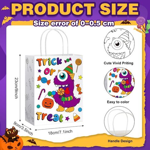 Yaomiao 24 PCS أكياس التلوين الديني يسوع يحبني الأكياس الورقية ملون خاص بك مسيحيات DIY Craft VBS هدية الكاثوليكية كرافت الورق القابلة لإعادة الاستخدام حمل الجزء الأكبر لحفلات مدرسة الأحد في الفصول الدراسية in Saudi Arabia