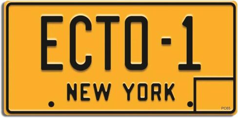 Gear Tatz - Ecto-1 - فيلم تحية - ملصقات ممتصة للصدمات - 3.5 × 7 بوصة - صُنعت باحترافية في الولايات المتحدة الأمريكية (فينيل، X1) in Kuwait