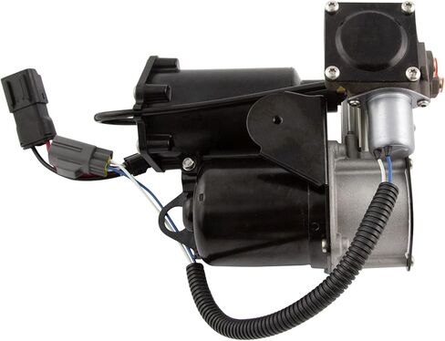 TRQ Air Ride Suspension Compressor Pump & Relay Compatible with LR3 Range Rover in Saudi Arabia