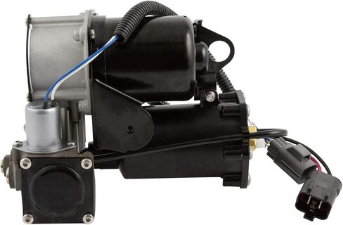 TRQ Air Ride Suspension Compressor Pump & Relay Compatible with LR3 Range Rover in Saudi Arabia