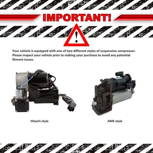 TRQ Air Ride Suspension Compressor Pump & Relay Compatible with LR3 Range Rover in Saudi Arabia