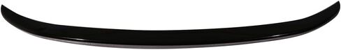Trunk Spoiler Compatible with 2014-2019 Toyota Corolla, Factory Style Matte Black ABS Car Exterior Trunk Rear Wing Tail Lid by IKON MOTORSPORTS, 2015 2016 2017 in Saudi Arabia