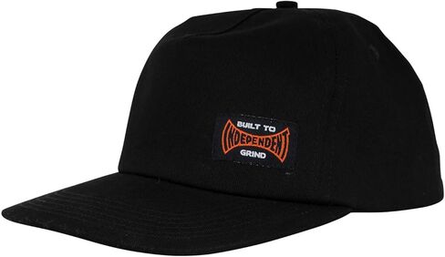 INDEPENDENT Truck Company Built to Grind Snapback Unstructured Hat Black OS Unisex in Saudi Arabia