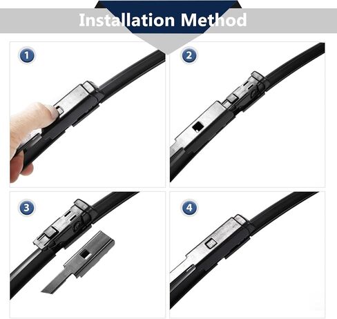 X AUTOHAUX 3 Pcs Front Rear Windscreen Wiper Blades Set for Suzuki Swift Hatchback MK2 MK3 2004-2017 in Saudi Arabia